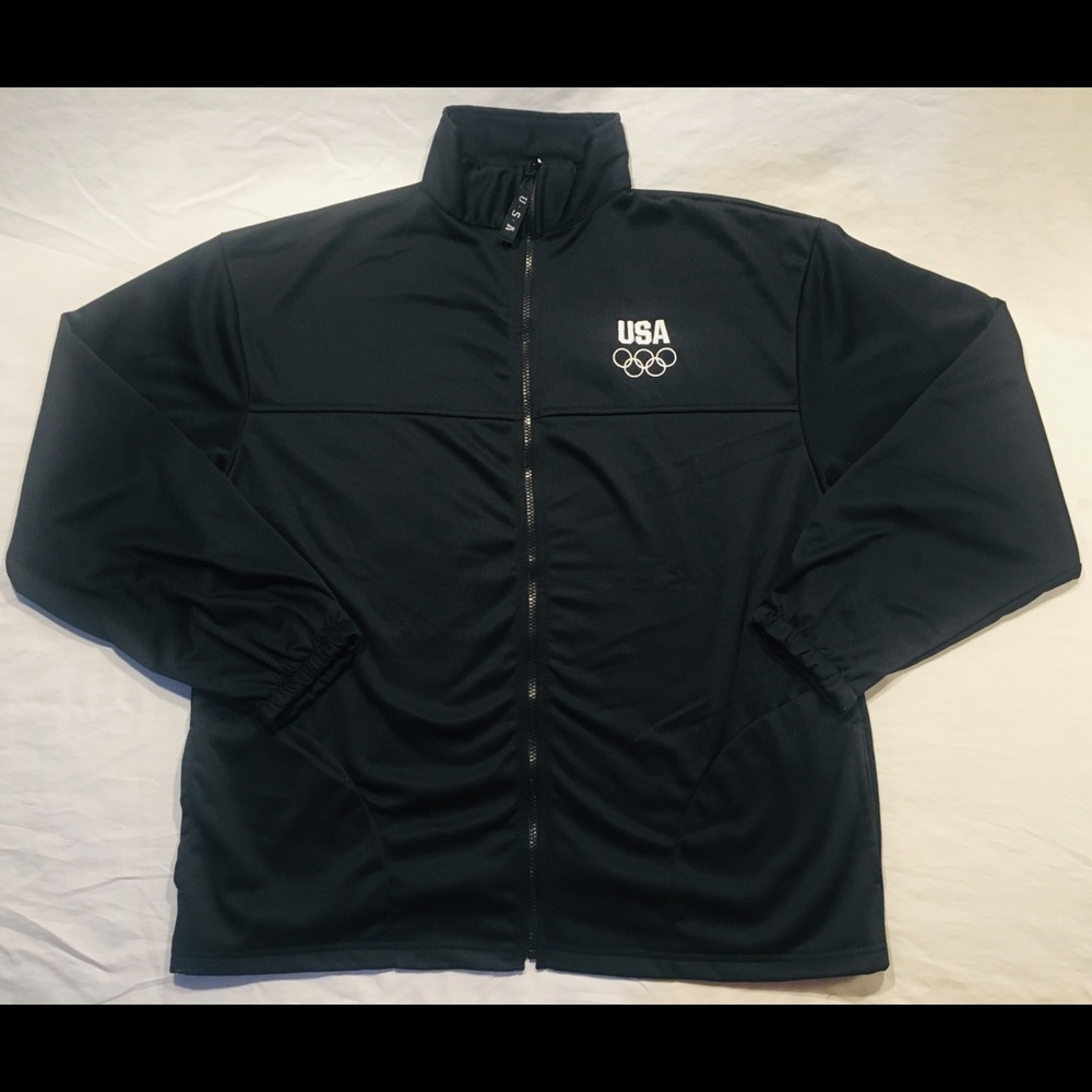 United States Olympic track jacket XXL Dark Navy